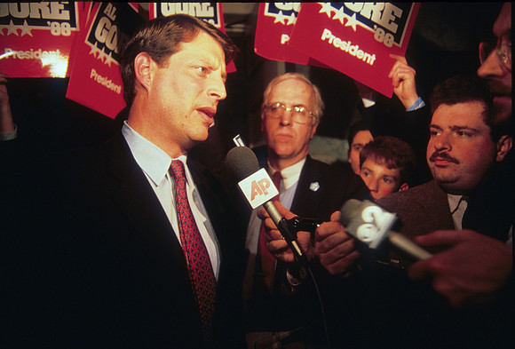 Candidate Al Gore