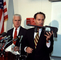 Rep. Charles Schumer (D-NY) and Rep. Jim Moody (D-WI)